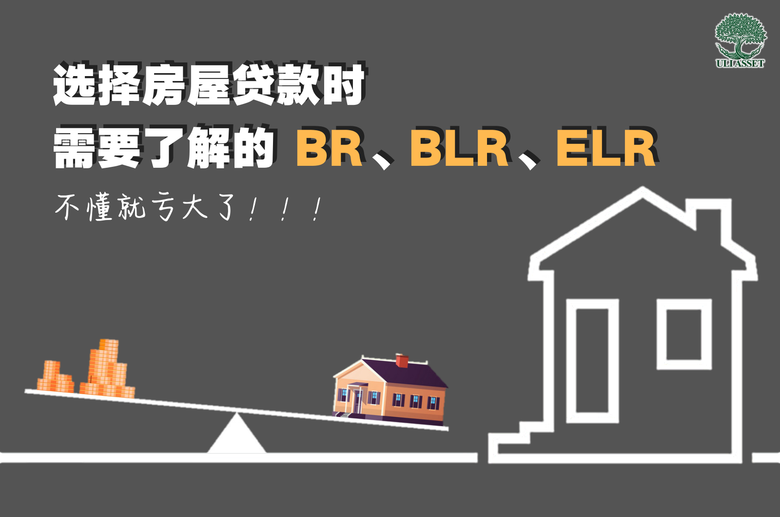 选择房屋贷款时，需要了解的BR、BLR、ELR
