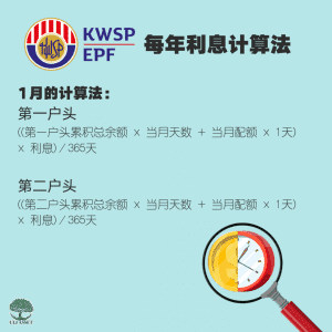 1月的利息计算法