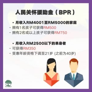 人民关怀援助金(BPR)