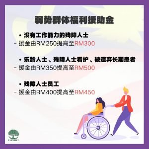 弱势群体福利援助金